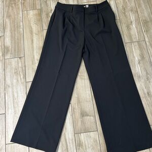 Calvin Klein Wide Leg Elegant Black Pants